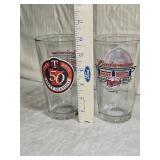 Budweiser Collectible Glass Set with 1988 Clydesdale Stein