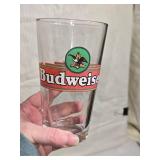 Budweiser Collectible Glass Set with 1988 Clydesdale Stein