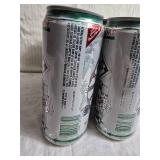 Six-Pack of Special Export and Minnesota Twins Collectible Beer Cans