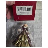 Hallmark Keepsake Barbie Ornaments - Millennium Princess & Holiday Barbie