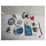 VPorcelain Plates, Plaques, and More