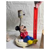 Mickey Mouse Lamp with Disney Lampshade