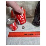 Collection of Coca-Cola Memorabilia Including Vintage Box and Salt & Pepper Shakers