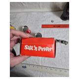 Collection of Coca-Cola Memorabilia Including Vintage Box and Salt & Pepper Shakers