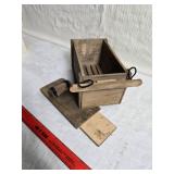 Collection of Coca-Cola Memorabilia Including Vintage Box and Salt & Pepper Shakers