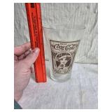 Coca-Cola Glasses Featuring Vintage Designs