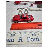 Coca-Cola Memorabilia: Bottle Openers, Spoon, Toy Truck and Including Decorative Display Case