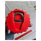 Coca-Cola Memorabilia: Bottle Openers, Spoon, Toy Truck and Including Decorative Display Case