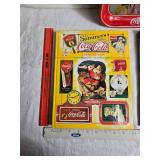 Coca-Cola  Antique Tray and Books Collection