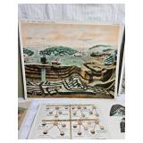 Assorted Vintage Ephemera Including Manuals and Maps