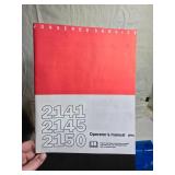 Vintage and Modern Equipment Manuals