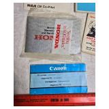 Vintage and Modern Equipment Manuals