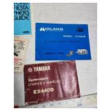 Vintage and Modern Equipment Manuals