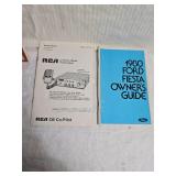 Vintage and Modern Equipment Manuals