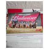 Collection of Budweiser Clydesdale Calendars (2013, 2018, 2021)