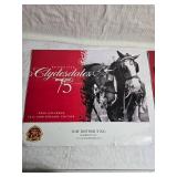 Collection of Budweiser Clydesdale Calendars (2013, 2018, 2021)