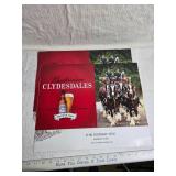 Collection of Budweiser Clydesdale Calendars (2013, 2018, 2021)