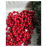 Christmas Decor Collection: Santa Dolls, Ornaments, Garland & Sing-Along VHS