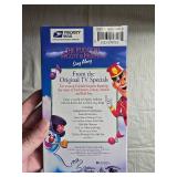 Christmas Decor Collection: Santa Dolls, Ornaments, Garland & Sing-Along VHS