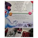 Christmas Decor Collection: Santa Dolls, Ornaments, Garland & Sing-Along VHS