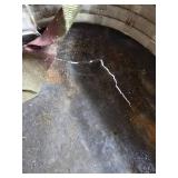 Vintage Hard Shell and Tapestry Suitcases - Set of 2