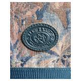 Vintage Hard Shell and Tapestry Suitcases - Set of 2