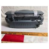 Philips AZ1040 CD AM/FM Cassette Recorder Boombox