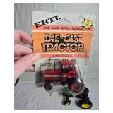 SMall Radio Flyer Miniature Wagon and Die-Cast Tractor Set