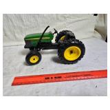 SMall Radio Flyer Miniature Wagon and Die-Cast Tractor Set