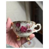 Collection of Vintage Floral Teacups and Plates