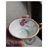 Collection of Vintage Floral Teacups and Plates