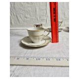 Collection of Vintage Floral Teacups and Plates