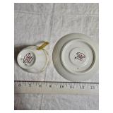 Collection of Vintage Floral Teacups and Plates