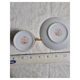 Collection of Vintage Floral Teacups and Plates