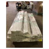 27 Boxes of Home Decorators Collection Strand Woven Brown 1/2 in. T x 5-1/8 in. W x 72-7/8 in. L Tongue and Groove Solid Bamboo Flooring (25.9 sq.ft./case) Customer Returns See Pictures