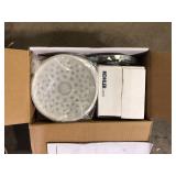 KOHLER Cursiva Single-Handle 3-Spray Tub and Shower Faucet 1.75 GPM in Vibrant Brushed Nickel (Valve Included) Customer Returns See Pictures