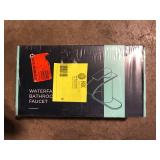 ANZA Single-Handle Bathroom Faucet with Deckplate Included and Spot Resistant in Matte Black  Customer Returns See Pictures