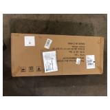 HOMEIBRO 25.5 in. W White Modular Adjustable, Stacking, Shoe Shelf, Closet Organizer Unit, Wood Closet System with 4 Shelves  Customer Returns See Pictures