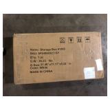 HOMEIBRO 28.5 in. W White Walk-ln Tower Unit Wall-mounted 1-Shelf Wood Closet System    Customer Returns See Pictures