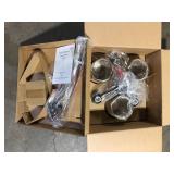 Hampton Bay Castleford 3-Light Oil Rubbed Bronze Transitional Classic Chandelier for Dining Areas with No Bulbs Included   Customer Returns See Pictures