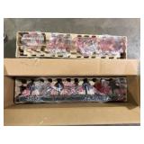 Hampton Bay Regan 29.13 in. 4-Light Espresso Bronze Vanity Light with Clear Glass Shades    Customer Returns See Pictures