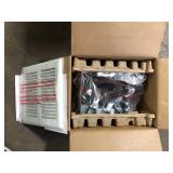 Hampton Bay 80 CFM Ceiling Mount Room Side Installation Heavy-Duty Bathroom Exhaust Fan  Customer Returns See Pictures