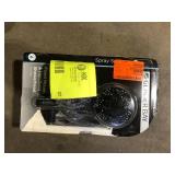 Glacier Bay 6 -Spray Patterns with 1.8 GPM 4.5 in. Wall Mount Dual Shower Heads in Matte Black    Customer Returns See Pictures