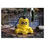 Wayne 1/6 HP WaterBUG Submersible Utility Pump with Multi-Flo Technology  Customer Returns See Pictures