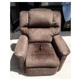 SLUMBERLAND - Super Sagless Corp. Mechanism - Brown Electric Lift Recliner - Very Good Condition