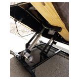 SLUMBERLAND - Super Sagless Corp. Mechanism - Brown Electric Lift Recliner - Very Good Condition