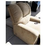 SLUMBERLAND - Super Sagless Corp. Mechanism - Grey Electric Lift Recliner - Very Good Condition