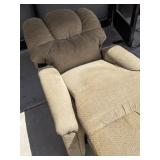 SLUMBERLAND - Super Sagless Corp. Mechanism - Grey Electric Lift Recliner - Very Good Condition