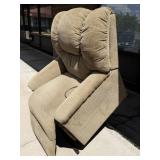 SLUMBERLAND - Super Sagless Corp. Mechanism - Grey Electric Lift Recliner - Very Good Condition