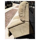 SLUMBERLAND - Super Sagless Corp. Mechanism - Grey Electric Lift Recliner - Very Good Condition